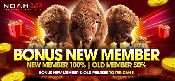 Bonus New Member 100% Noah4D
